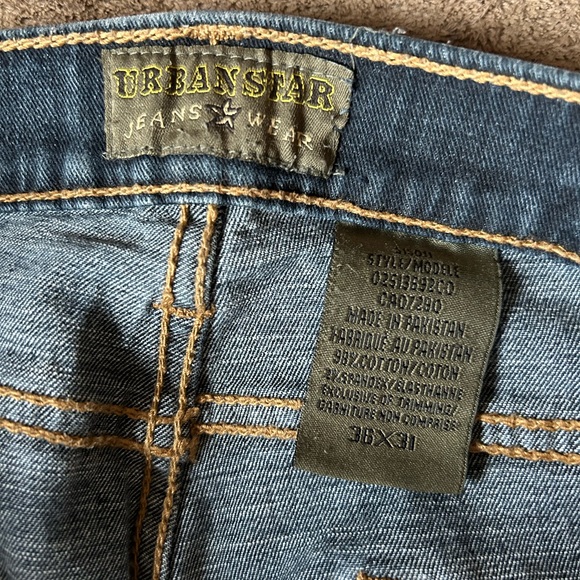 Mens Urban Star Jeans - Picture 3 of 4